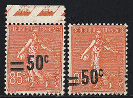 ** VARIETES - Variétés: 1900-20 Neufs