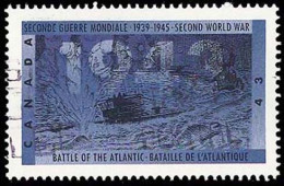 Canada (Scott No.1505 - 2eme Guerre / 1943 / 2d World War) [o] - Oblitérés