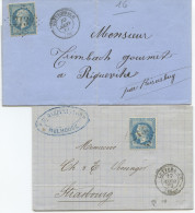 LAC PERIODE 1849 -70 Haut-Rhin - Sonstige & Ohne Zuordnung