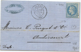 LAC PERIODE 1849 -70 Haut-Rhin - Other & Unclassified