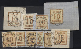 F TIMBRES 1870 - 71 - Sonstige & Ohne Zuordnung