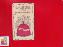 Parfum Parfumerie Carte Parfumée LASEGUE Paris Femme Style ART DECO - Oud (tot 1960)