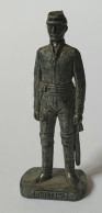 FIGURINE KINDER  METAL SUDISTE 2 1862 LIEUTENANT 80's Fer - KRIEGER SÜDSTAATEN Leutnant (4) - Metal Figurines