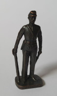 FIGURINE KINDER  METAL NORDISTE 2 1861 SOLDAT CONFEDERE 80's Bruni - KRIEGER NORDSTAATEN UNIONIST 2 (2) - Figurines En Métal