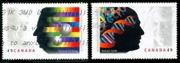 Canada (Scott No.2061-62 - Prix / Nobel / Prize) (o) Série / Set - Used Stamps