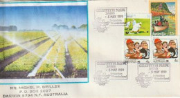 AUSTRALIA. Griffith | Rural City, Irrigation Wonderland (NSW) Cultural & Culinary Diversity, Letter To Darwin NT 1999 - Cartas & Documentos