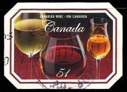 Canada (Scott No.2168 - Vin Er Fromage / Wine And Cheese) (o) - Oblitérés