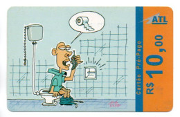 BD Humour Carte Prépayée Brésil Card (salon 499) - Brésil