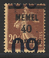 * MEMEL - Memelland 1923