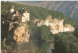 CPSM DU CHATEAU DE BELCASTEL (LACAVE ?) - Lacave