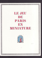 JEU DE PARIS EN MINIATURE Laboratoires CLIN-COMAR Genre Jeu De L'oie - Other & Unclassified