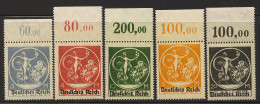 ** ALLEMAGNE - REP. WEIMAR - Unused Stamps