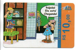BD Humour Carte Prépayée Brésil Card (salon 502) - Brésil