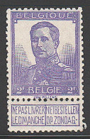 ** BELGIQUE - 1914-1915 Rotes Kreuz