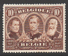 ** BELGIQUE - 1915-1920 Albert I.