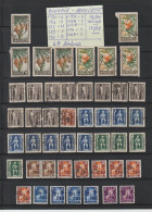 ALGÉRIE - Ex. Colonie - Entre Les N° 280 Et 314 De 1950 à 1955 - 47 Timbres Oblitérés - 2 Scan - Used Stamps