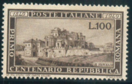 ** REPUBLIQUE D'ITALIE - 1946-60: Neufs