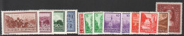 ** LIECHTENSTEIN - Unused Stamps