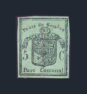 (*) SUISSE - 1843-1852 Federal & Cantonal Stamps