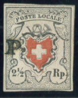 O SUISSE - 1843-1852 Federale & Kantonnale Postzegels