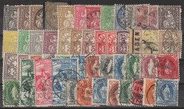 O SUISSE - LOTS-COLLECTIONS - Verzamelingen