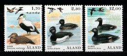 1987 Aland Ducks Set MNH** B18 - Oies