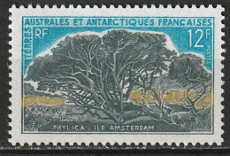 Terres Australes Et Antartiques Françaises Phylica De L Ile Amsterdam N°29 *neuf Charnière - Neufs