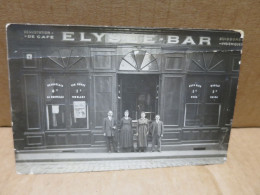 PARIS ?(75) Carte Photo Devanture De Commerce Elysée Bar Animation - Cafés, Hôtels, Restaurants