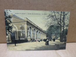 PARIS (VI) Jardin Du Luxembourg Le Musée Animation Carte Toilée Couleur - District 06