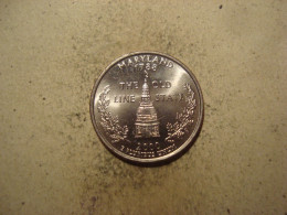 MONNAIE ETATS UNIS 1/4 DOLLAR / 25 CENTS 2000 D MARYLAND - 1999-2009: State Quarters