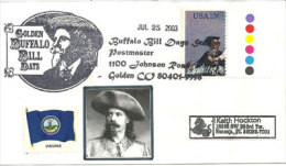 USA. Buffalo Bill’s Wild West & La Conquête De L'Ouest., Enveloppe Souvenir , Golden, Colorado - Circus