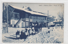 Chateau D'Oex. Partie De Luge. * - Château-d'Œx