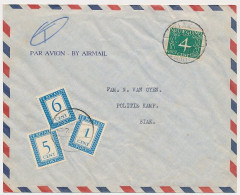 Nederlands Nieuw Guinea / NNG - Port / Postage Due Biak Luchtpost 1953 - Netherlands New Guinea
