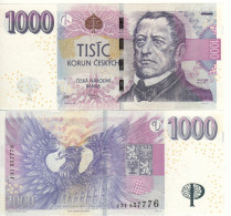 CZECHIA  1'000 Korun Českých P25c  Dated 2009  (František Palacky  + Eagle At Back )  UNC - Tchécoslovaquie