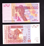 SENEGAL 1000 FRANCHI 2003 PIK 715ka - Senegal