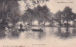 BULGNEVILLE   UN COIN DE L'ETANG      CARTE ANIMEE 1907 - Bulgneville