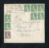 "AUSTRALIEN" 1954, Brief Stempel "Toronto" Nach Oesterreich (1557) - Brieven En Documenten