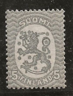 Finlande 1918-1921 N° Y&T : 66 * - Unused Stamps