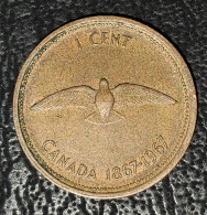CANADA- 1 CENT 1867- 1967 - Canada