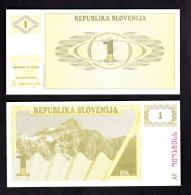 SLOVENIA 1 TOLAR 1990  PIK 1 FDS - Slovenia