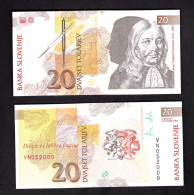 SLOVENIA 20 TOLARS 1992  PIK 12 FDS - Slovenia