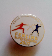 Pin's Fencing St Petersburg 2007 - Esgrima