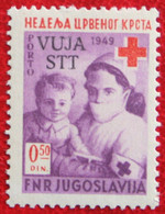 Red Cross Rotes Kreuz Croix Rouge Postage Due Port 1950 Mi ZP2 Yv 2 POSTFRIS / MNH ** TRIEST Zone B TRIESTE STT VUJNA - Neufs