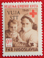 Red Cross Rotes Kreuz Croix Rouge Postage Due Port 1950 Mi Z2 Yv 2 POSTFRIS / MNH ** TRIEST Zone B TRIESTE STT VUJNA - Ongebruikt