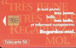 F601 - 11/1995 - ARTE - 50 SO3 - (verso : N° Deux Lignes - 2ème Ligne Décalées Vers La Gauche Sous Le A) - 1995