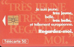 F601 - 11/1995 - ARTE - 50 SO3 - (verso : N° Penchés Deux Lignes - 2ème Ligne Décalées Vers La Droite) - 1995