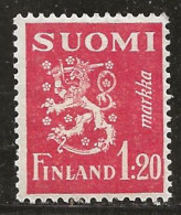 Finlande 1930-1932 N° Y&T : 149 * - Unused Stamps