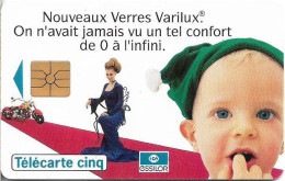 France - Essilor - Nouveaux Verres Varilux - Gn022 - 03.1994, 5Units, 105.000ex, Used - 1994