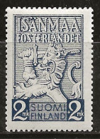 Finlande 1940 N° Y&T : 218 * - Neufs