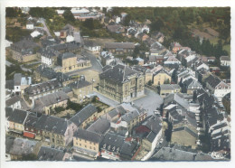 CPSM Belgique Luxembourg NEUFCHÂTEAU - Vue Aérienne Du Palais De Justice - Neufchâteau